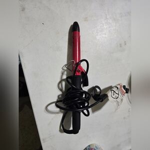FHI Heat Curling Iron, Platform Bounce Pro, Red And Black